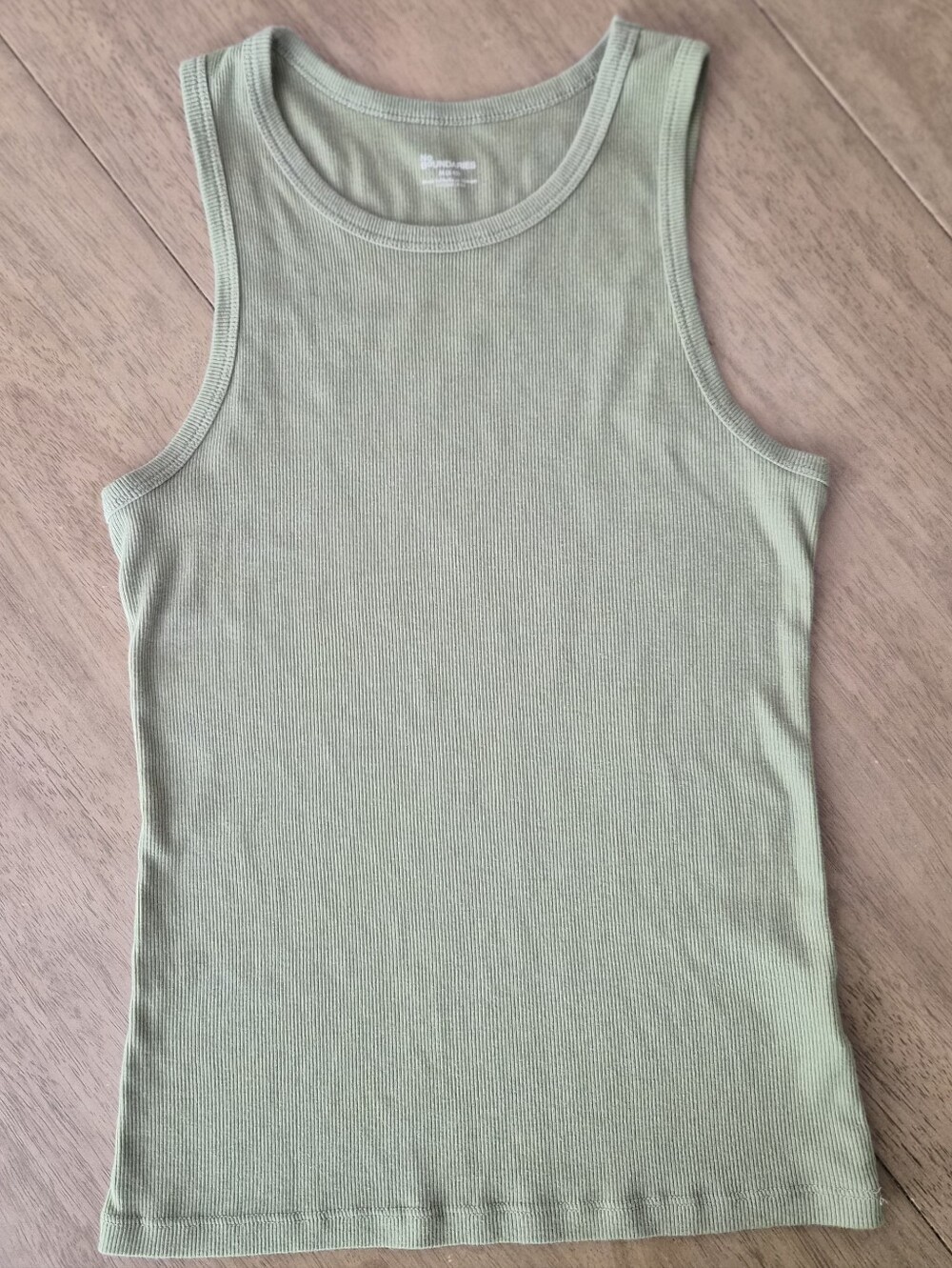 No Boundaries Light Green Tank Top